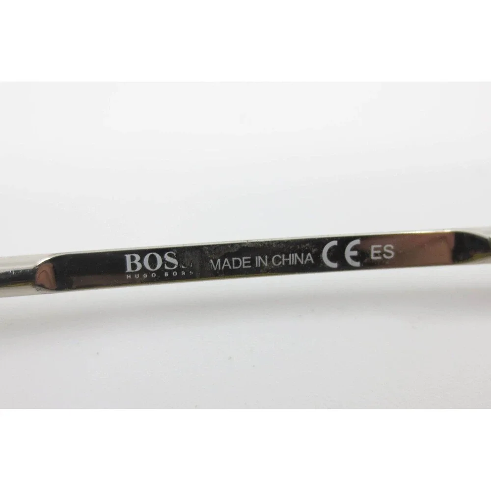 Hugo Boss BOSS 0932 PJP Round Blue Silver Eyeglasses Frames 140mm Mens Womens
